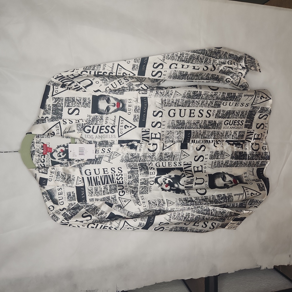 Guess Women's Button Down Dress Shirt